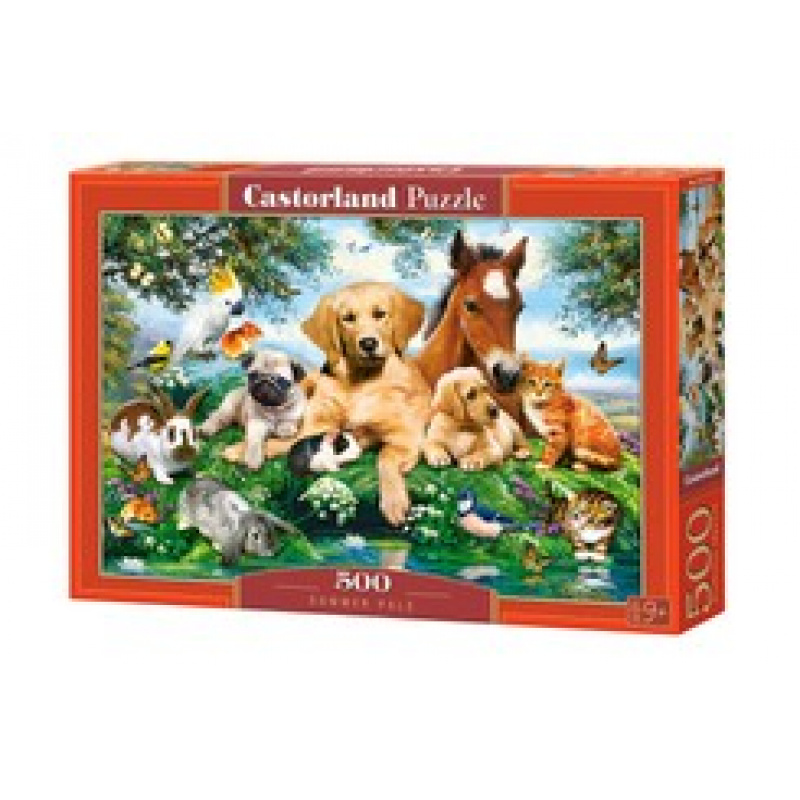 CASTORLAND puzzle 500 pieces - Summer friends