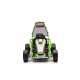 Gokart TORNADO vehicle with drift function Green