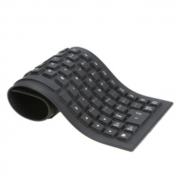 K471 USB RUBBER FLEXI KEYBOARD