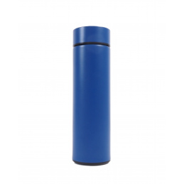 Aga Thermos with Thermometer 500 ml Blue