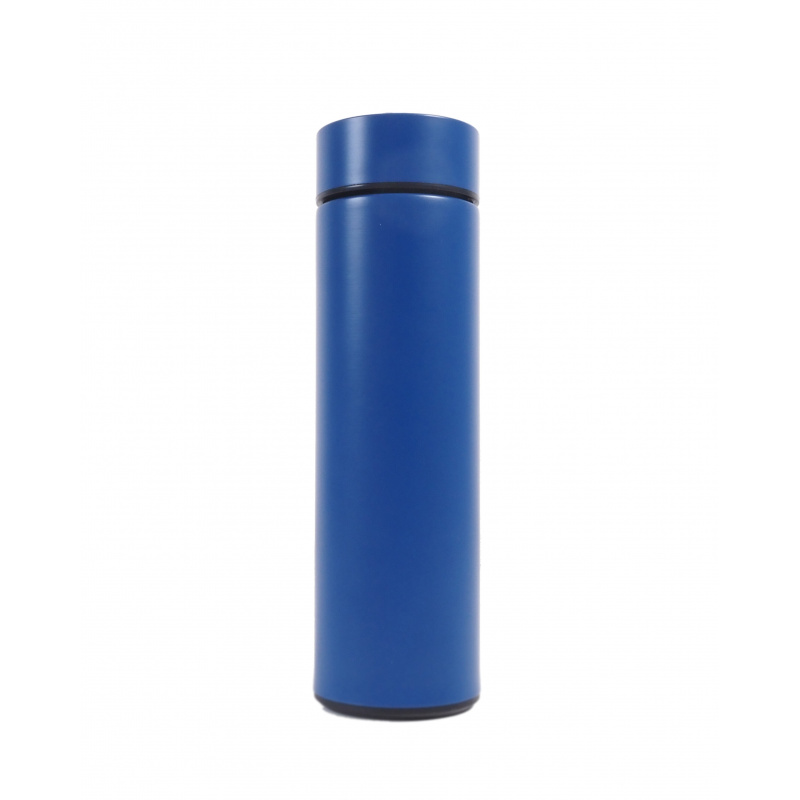 Aga Thermos with Thermometer 500 ml Blue