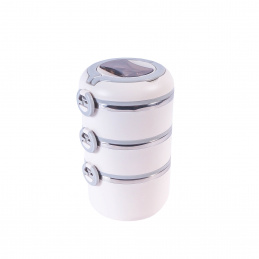 Aga Food Carrier 3 Tiers White