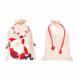 Aga Cotton Gift Bag Santa Claus