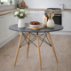 Aga Dining Table 80 cm Gray