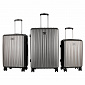Aga Travel Set of Travel Suitcases Dark Gray - 6CZ004