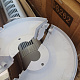 Aga Tower Fan 76 cm White 6DAZ508 - Grade II
