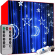 Light curtain 138 LED USB cold white KS19756