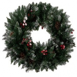 Snowy Christmas Wreath Ruhhy 22302 universal