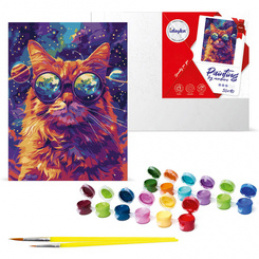 Paint by Numbers Set Starry Glasses KHO6651 30x40 AP0017 Universal