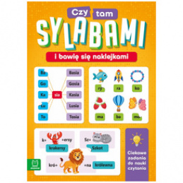 Axiom I read in syllables and play with stickers. Interesting tasks for learning to read KS1049 universal