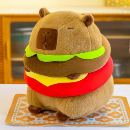 B48Y1 PLUSH CAPYBARA BURGER