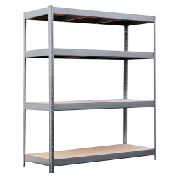 Kynast Metal shelf 180x160x60 cm 4 shelves Silver