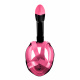 Aga Full Face Snorkeling Mask L/XL Black/Pink