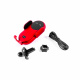 Aga Mobile Holder with Wireless Qi Charging Red