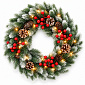 Aga Christmas LED wreath 40 cm LED0486