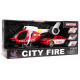 Helicopter + Fire Truck Set