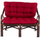 Aga Rattan set BUTEO Choco Maroon
