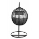 Aga Hanging Chair ORTA MR4200B-LG Black/Grey