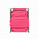 Aga 2x Garden Reclining Lounger with Canopy Pink
