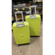 Linder Exclusiv Luggage Set, size. M,L Green 2CZ035 - II. QUALITY