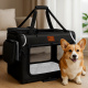 Tresko Pet Carrier for Dogs and Cats 92x63x63 cm Black