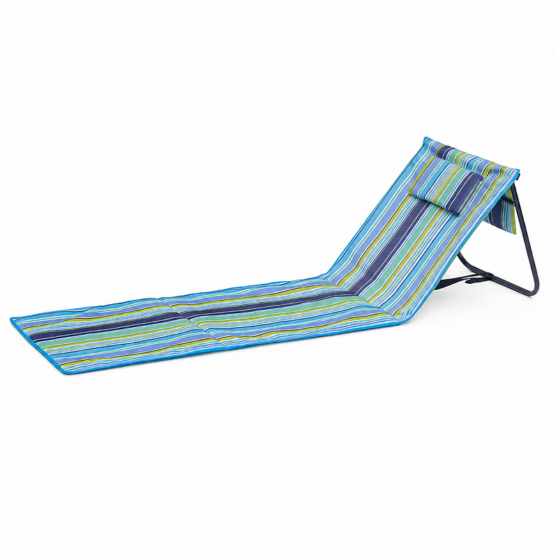 Linder Exclusiv Folding Beach Lounger Colorful