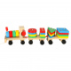 Aga Folding Wooden Train + Wagons