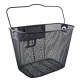Handlebar basket with clip Black ISO 2355