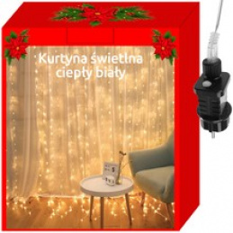 Light curtain 300 LED warm white ISO 11332
