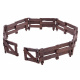Figurines set of horses farm ZA2991C