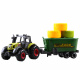 Tractor set agricultural machinery combines ZA4366