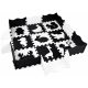 Contrasting Puzzle Mat - Animals ZA4783