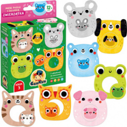 Czuczu My Puzzle with a Hole 12m+ ANIMALS ZA5660 universal