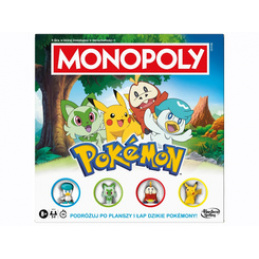 Hasbro Board Game Monopoly: Pokémon - 4 Token Figures GR0785 Universal