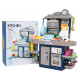 Blue kitchen set with light and sound functions + accessories