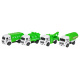 Set of vehicles for green maintenance