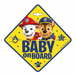 BABY ON BOARD PAW PATROL BOYS