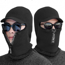 M33B WINTER CAP WITH VISOR BALACLAVA