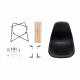Aga Dining Chair Black