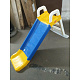 Doloni Slide with Handle 140 cm Blue-Yellow