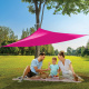 Linder Exclusiv Shade Sail MC2021 5x5x5 m Pink