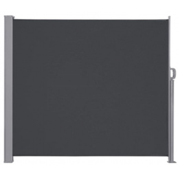 Retractable Awning for Side Terrace LUARO 180 x 400 cm Grey