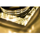 BERGE Suspension spot light BRG71019 non-tiltable - GU10 - square + LED strip 3W warm white