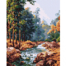 Painting by numbers 40x50 cm KHO2882 Carpathian Fountain AP0076 universal