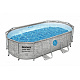Power Steel Swim Vista Pool with Window 427x250x100 14x8FT BESTWAY 7in1