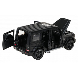 Metal car 1/32 Mercedes-Benz AMG G63 with sound Black RASTAR