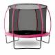 Aga SPORT EXCLUSIVE Trampoline 180 cm Pink + Safety Net