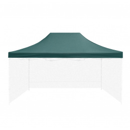 Aga Roof for Sales Stand 3x4.5m Green