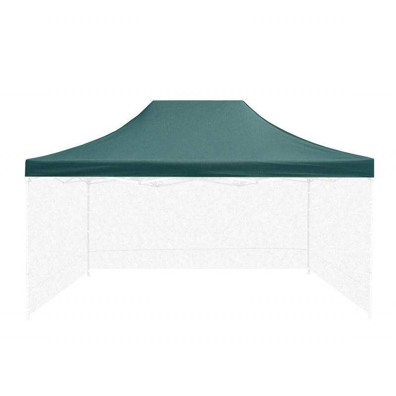 Aga Roof for Sales Stand 3x4.5m Green