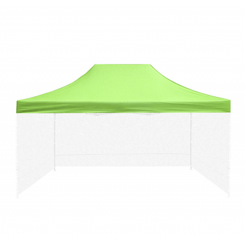 Aga Roof for Sales Stand 3x4.5m Light Green